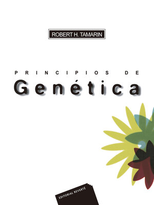 cover image of Principios de genética